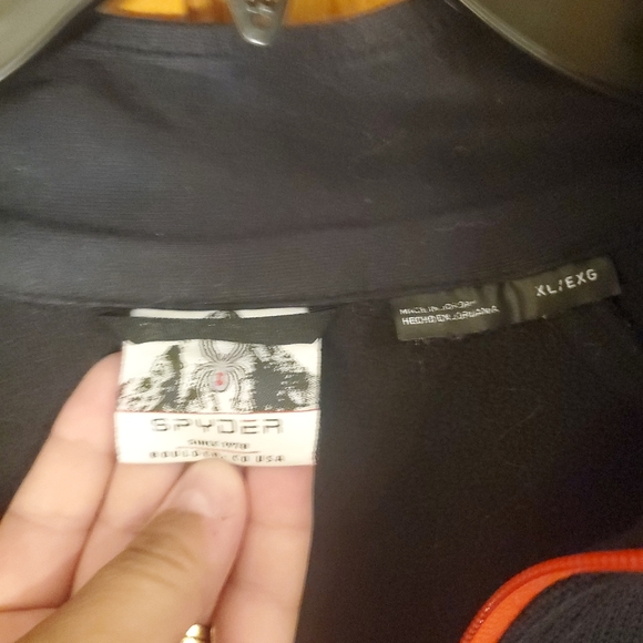 EUC SPYDER Mens 1/4 Zip Pullover XL - Picture 2 of 4